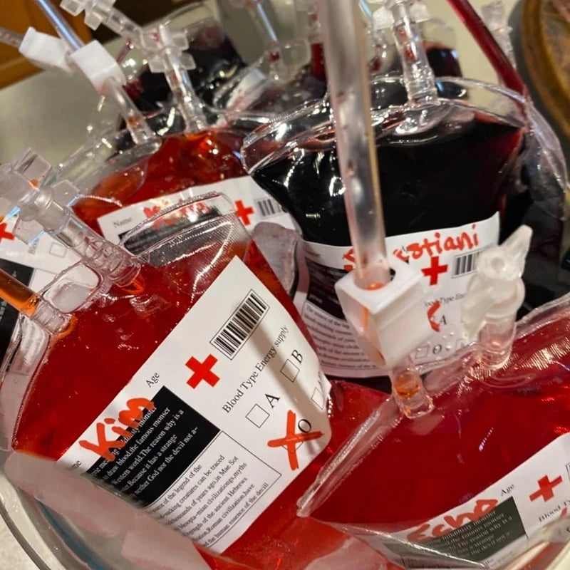 400ml Halloween Blood Bags