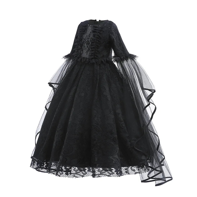 Girl Witch Dress Kids Costume