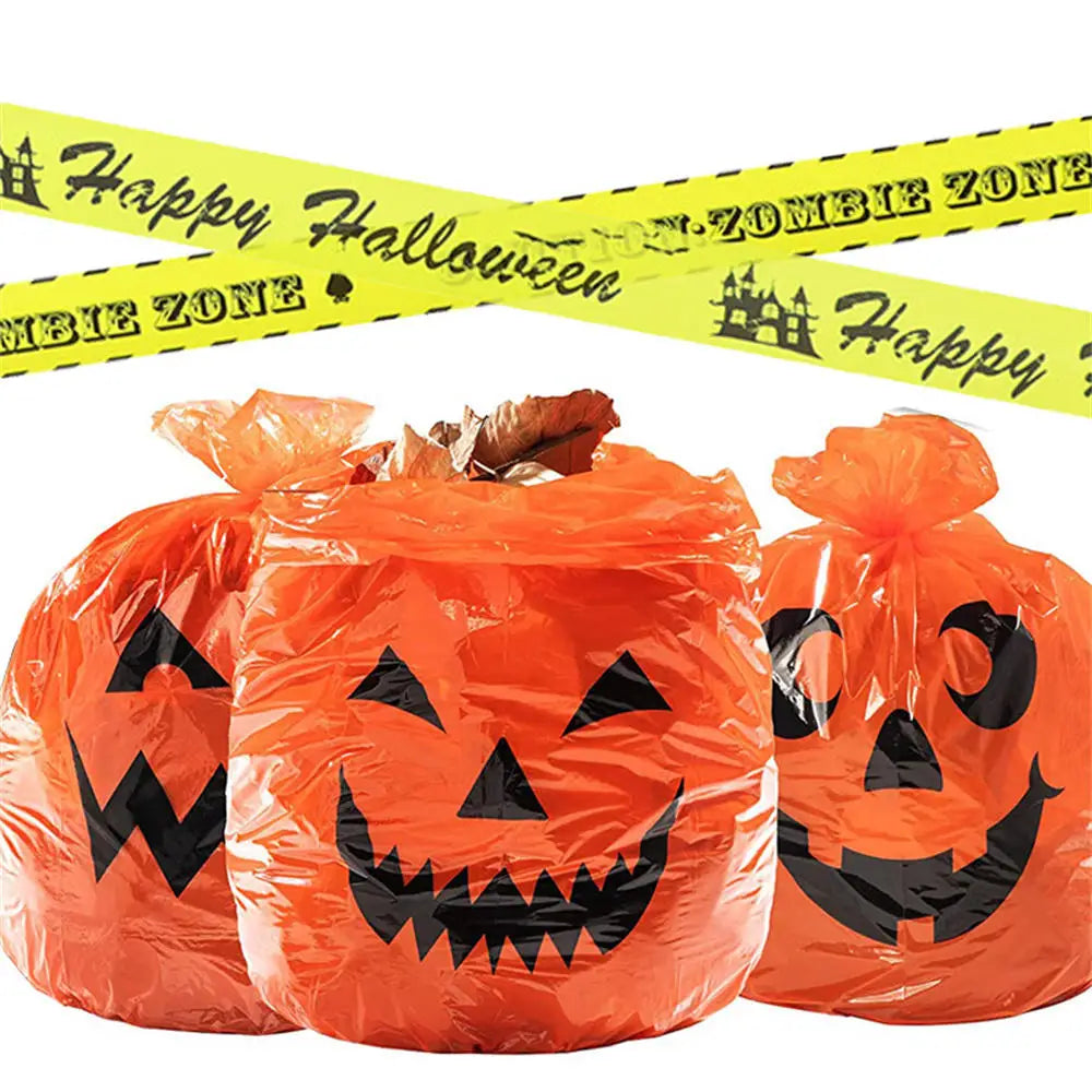 Pumpkin Plastic Garbage