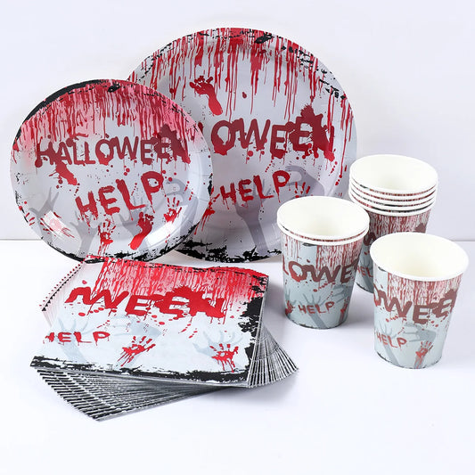 Halloween Party Tableware